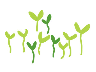 Cute hand drawn plants