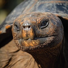 Fototapeta premium close up of a turtle