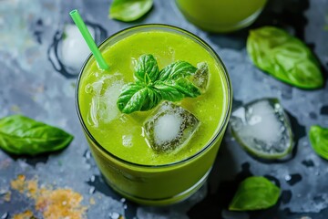 fresh mojito cocktail