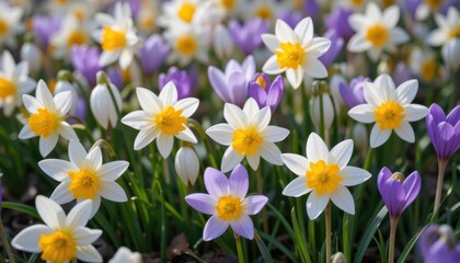 Fototapeta premium Spring flower bloom garden nature photography sunny day close-up beauty