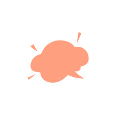speech bubble vector element