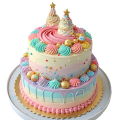 birthday cake isolated