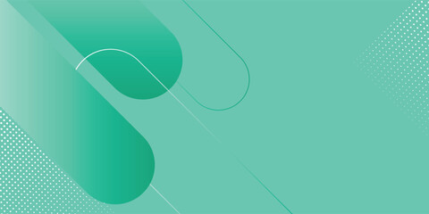 Abstract Modern Background with Memphis Element and Blue Gradient Color