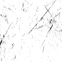 Vintage worn pattern with scratches, The black and white surface is covered with scratches and grainy overlay grunge effects, scratched and old grainy Distressed texture Grunge background.