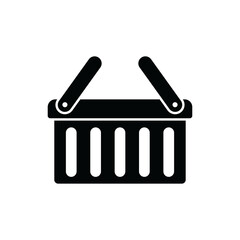 Shopping bag icon, shopping bag symbol isolated on transparent background, icon for app or web site, Shopping bag PNG	