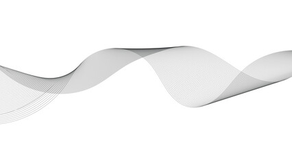 Abstract wave line business background. Thin line wavy abstract vector background. Curve wave seamless pattern. Wavy sound and curve line background.