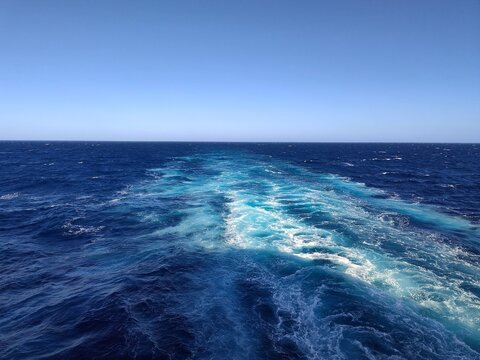 Cruising Seascape View of the Caribbean Sea