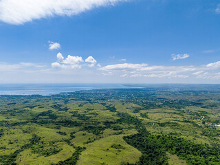East Sumba, East Nusa Tenggara , Indonesia –  03. 30. 2024 – Waingapu City as seen from the...