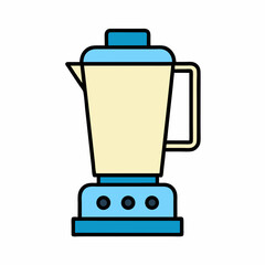 Professional Blender Design vector art Illustration.