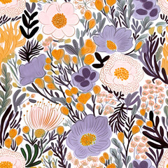 Seamless pattern digital paper