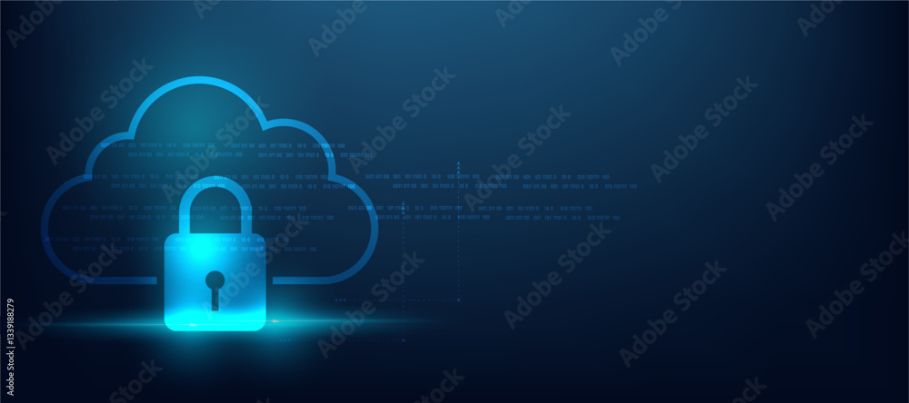 Poster cloud computing security protection from cyber attack