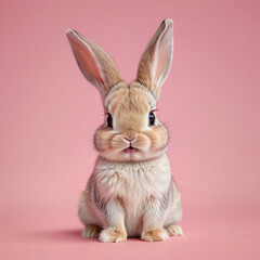 Fototapeta premium Adorable and Soft Baby Bunny Illustration