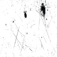 scratched and old grainy Distressed texture Grunge background, Vintage worn pattern with scratches, The black and white surface is covered with scratches and grainy overlay grunge effects.