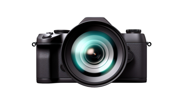 3d camera with transparent background