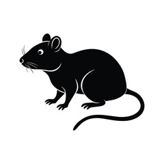 vector illustration of a mouse