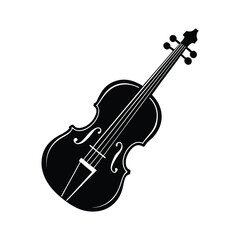 Obraz premium violin vector illustration
