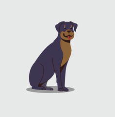 illustration of a dog