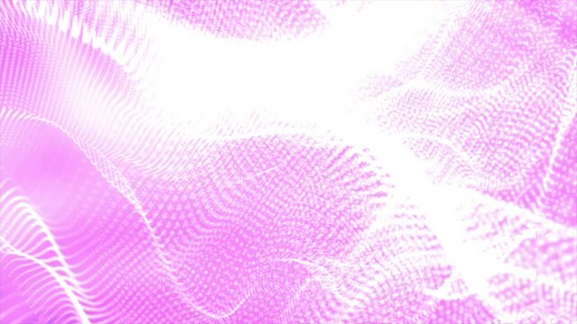 Abstract pink pattern with lines and waves in a seamless design