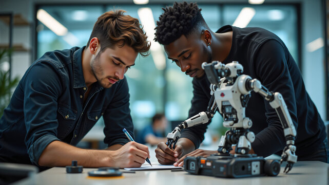 Collaborative Innovation with Robotics and Human Interaction