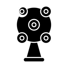 ar camera glyph icon