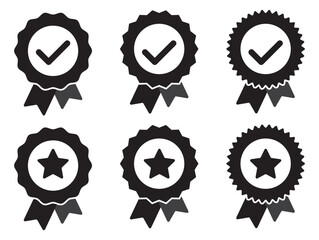 Certificate icon web design in vector. Certificate icon logo sign set vector outline. EPS 10.
