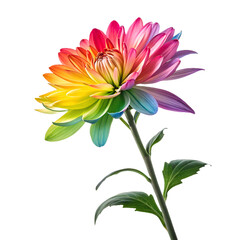 Flower on transparent background-10