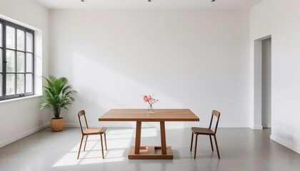 Minimalist Dining Room Interior Design