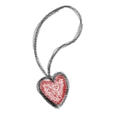 heart shaped necklace