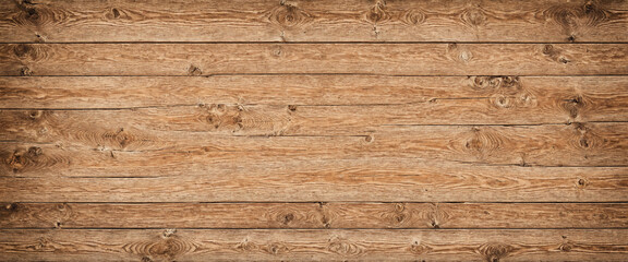 Naklejka premium old brown rustic light bright wooden texture - wood background