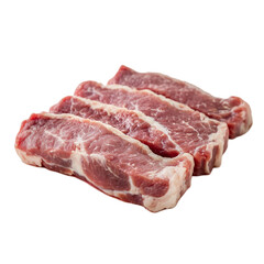 Fresh raw beef steak isolated on white background.
 organic beef, tender beef steak, raw meat photography, steakhouse cut, juicy raw steak, gourmet beef, wagyu beef, sirloin steak, ribeye steak, filet