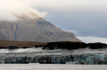 View of Nordenskjold Glacier, Svalbard