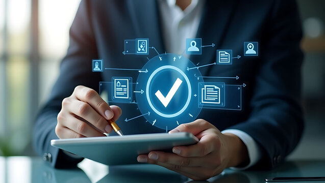 Digital Verification and Business Compliance  Secure Online Authentication