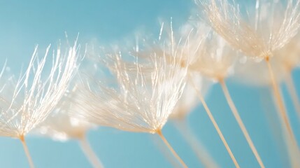 Colorful jellyfish swimming gracefully, translucent bodies in a serene blue backdrop, perfect for ocean-themed designs.