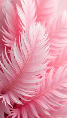 Soft pink feathered background, vintage texture , fluffy, design, blush