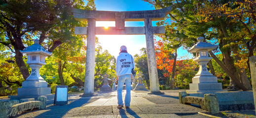 Munakata Taisha, a collection of three Shinto shrines and head of the approximately 6,000 Munakata...