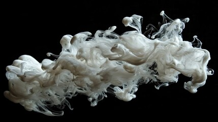 an image featuring swirling white ink or paint.