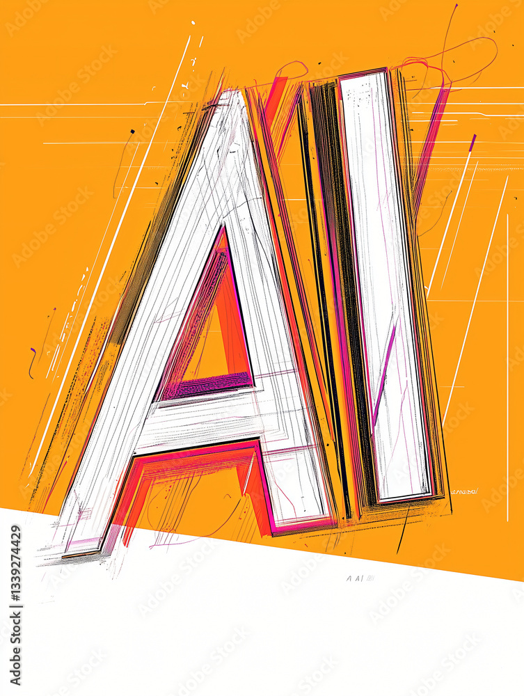 Poster ai in bold: a visually arresting artistic representation of 