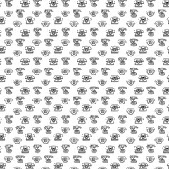 Background Retro rotary dial telephone design.