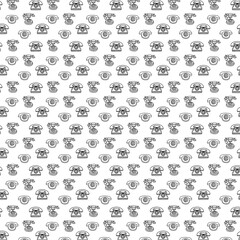 Naklejka premium Background Retro rotary dial telephone design.