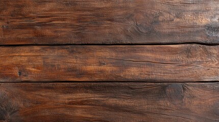Fototapeta premium Rich wooden texture with warm hues, perfect for rustic design themes, offers a natural and organic backdrop for text.
