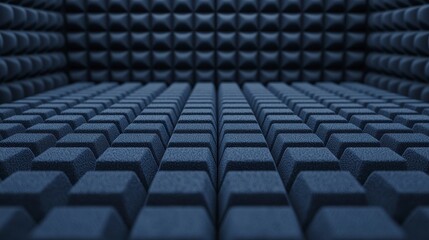 Obraz premium Acoustic Foam Interior Design