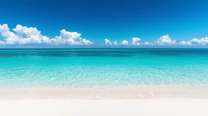 Tableau sur plexiglas Plage et Mer Azure Sea Sky Tranquility  © Zara Elara HappyLife