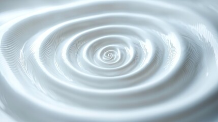 Fototapeta premium spirals that suggest motion in white tones.