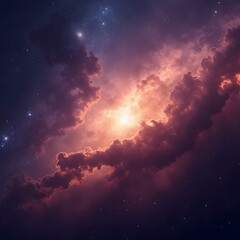 Fototapeta premium sun and clouds