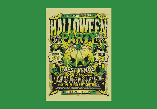 Halloween Party Flyer