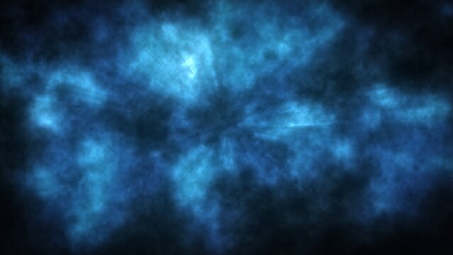 Stormy Wind Fast Moving Clouds Animated Background