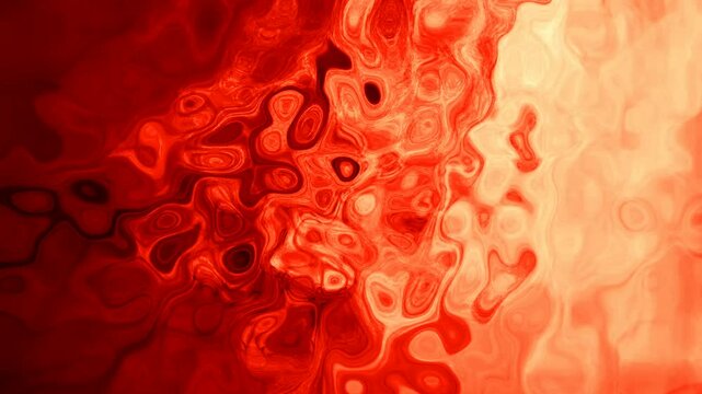 Liquid Colorful Paint pattens mix in slow motion. Liquid color paint patterns texture top view. Multicolor liquid paint surface.