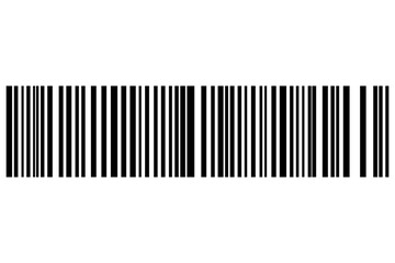 Barcode isolated on white background. Code stripes sticker. Barcode labels, customers qr code.
