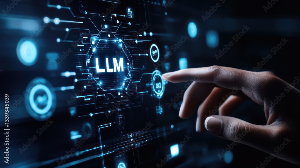 Poster llm: large language model, future of ai