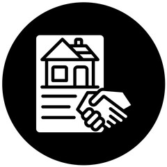 Vector Design House Deal Icon Style